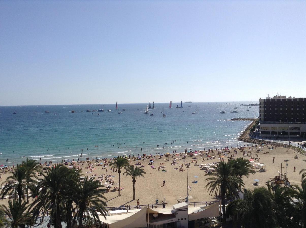 Atico Loft En Frente Al Mar Terraza Vista Espectacular Lägenhet Alicante Exteriör bild
