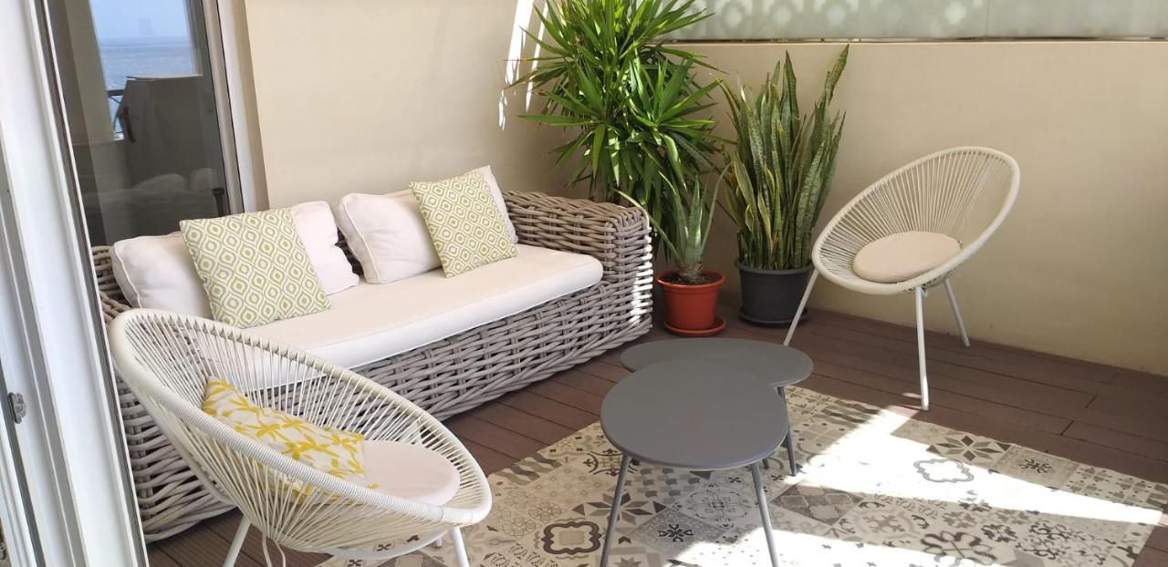Atico Loft En Frente Al Mar Terraza Vista Espectacular Lägenhet Alicante Exteriör bild