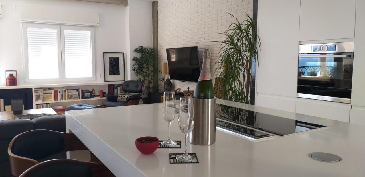 Atico Loft En Frente Al Mar Terraza Vista Espectacular Lägenhet Alicante Exteriör bild